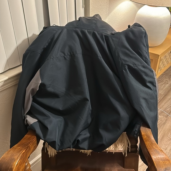 Bass Pro Shops Blue/Gray Hooded Men’s Jacket Size Large - Picture 5 of 7